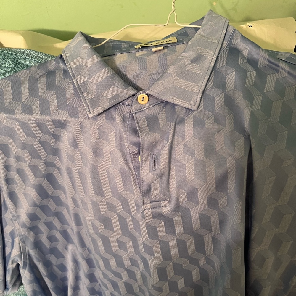 Multiple Peter Millar men’s shirts.  $25 each or $100 for all 5!